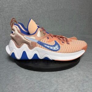 Nike Giannis Immortality 2 Arctic Orange Blue Basketball Shoes CZ4099-800 Men 14